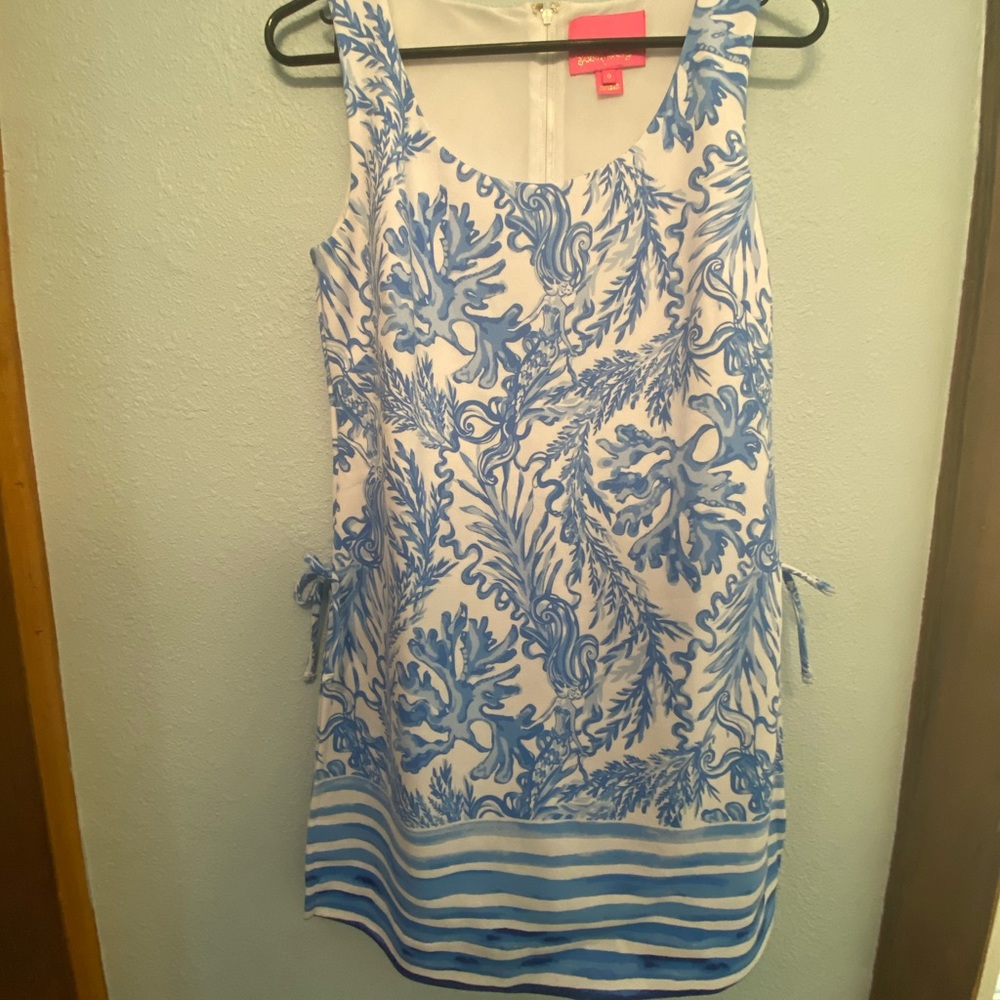 Lilly Pulitzer mermaid romper dress size 0
